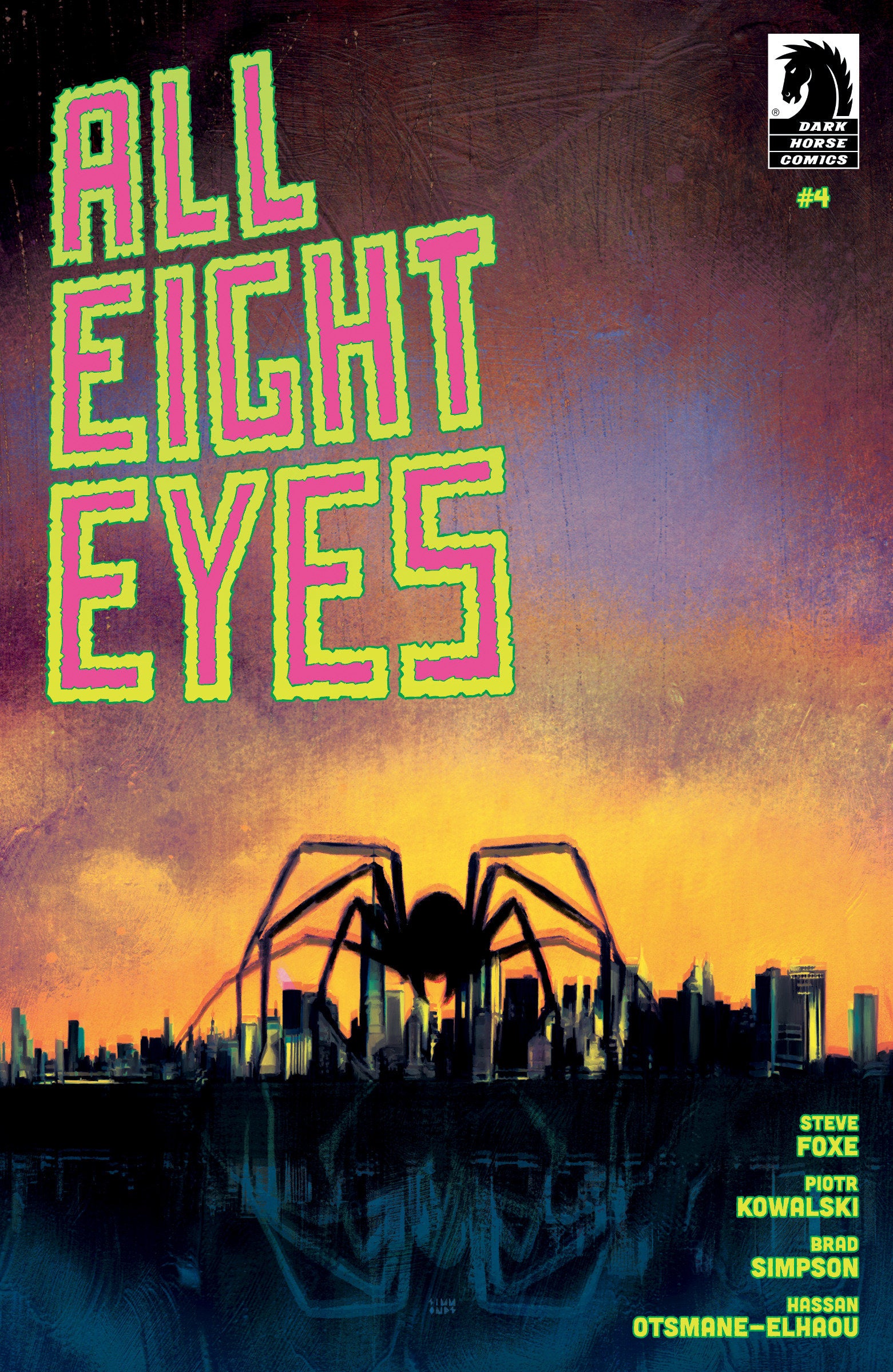 All Eight Eyes #4 (Cover B) (Martin Simmonds) | L.A. Mood Comics and Games