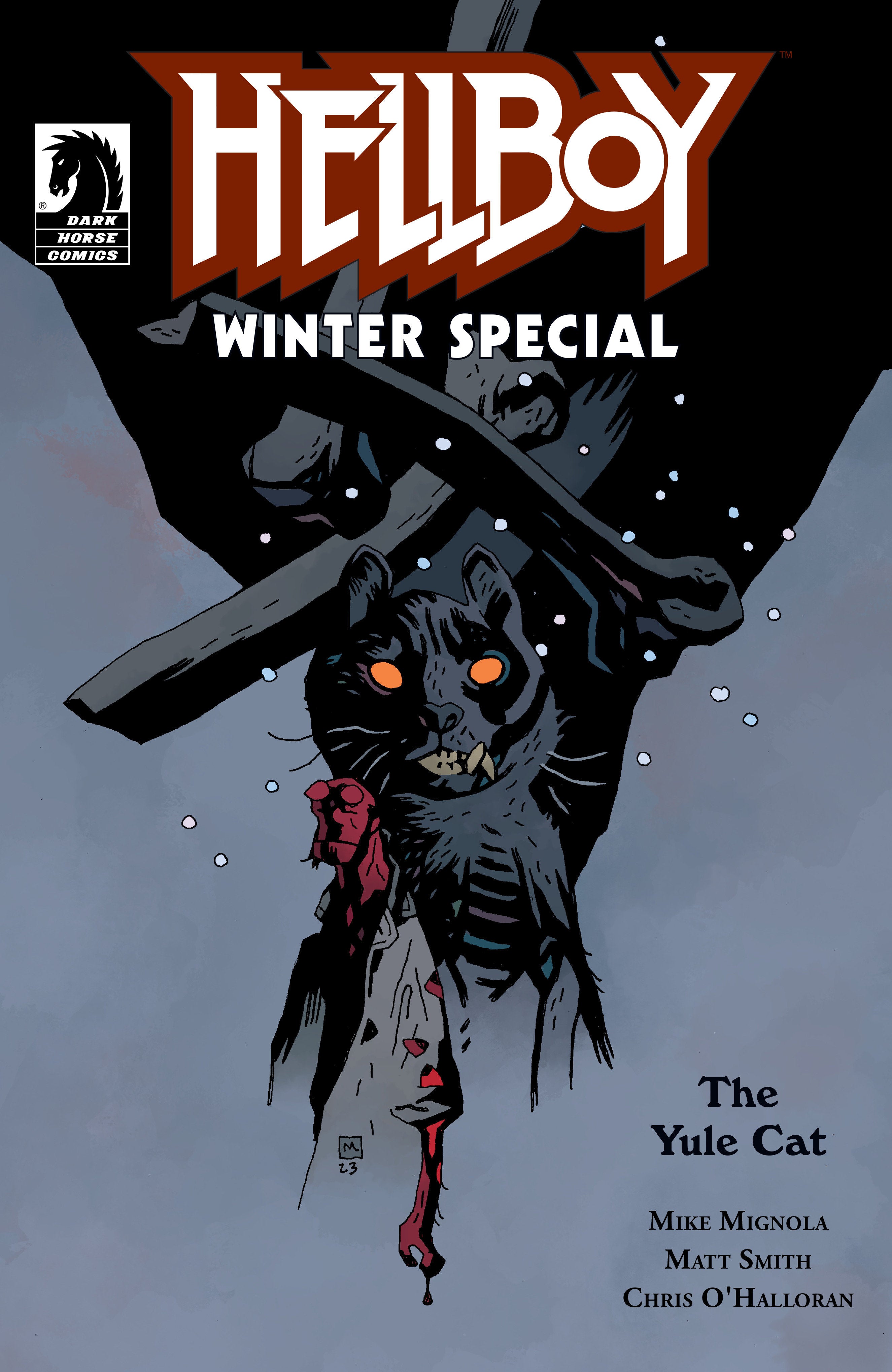 Hellboy Winter Special: The Yule Cat One-Shot (Cover B) (Mike Mignola) | L.A. Mood Comics and Games