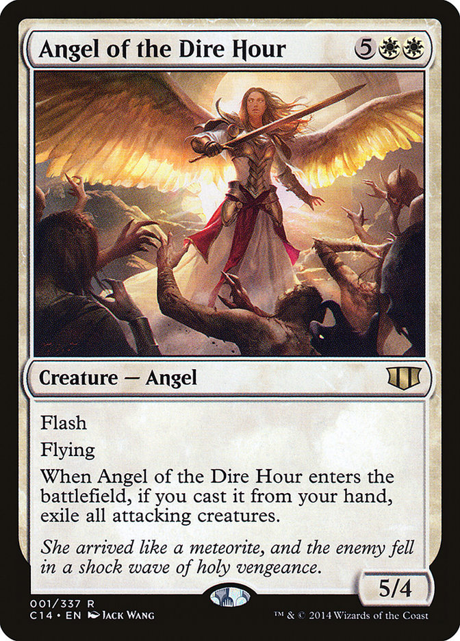 Angel of the Dire Hour [Commander 2014] | L.A. Mood Comics and Games