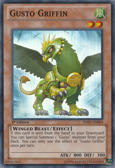 Gusto Griffin [HA07-EN004] Super Rare | L.A. Mood Comics and Games