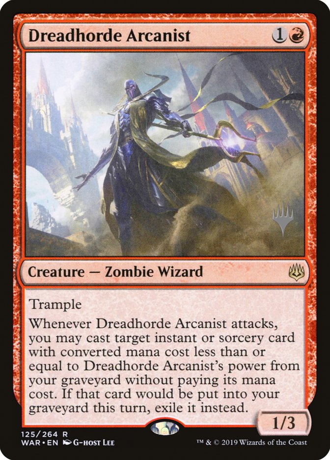 Dreadhorde Arcanist (Promo Pack) [War of the Spark Promos] | L.A. Mood Comics and Games