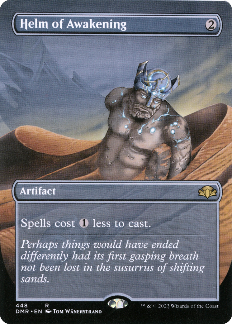Helm of Awakening (Borderless Alternate Art) [Dominaria Remastered] | L.A. Mood Comics and Games