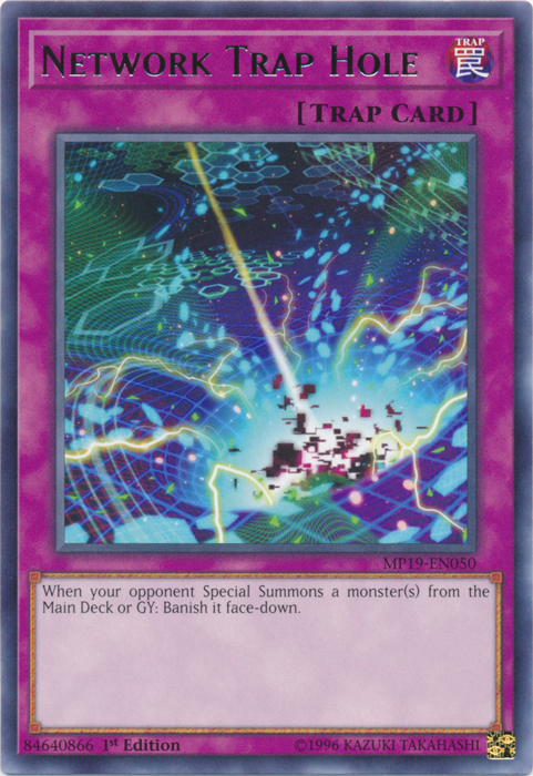Network Trap Hole [MP19-EN050] Rare | L.A. Mood Comics and Games