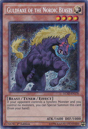 Guldfaxe of the Nordic Beasts [LC5D-EN178] Secret Rare | L.A. Mood Comics and Games