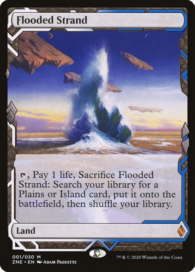 Flooded Strand (Expeditions) [Zendikar Rising Expeditions] | L.A. Mood Comics and Games