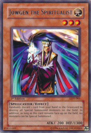 Jowgen the Spiritualist [LON-061] Rare | L.A. Mood Comics and Games