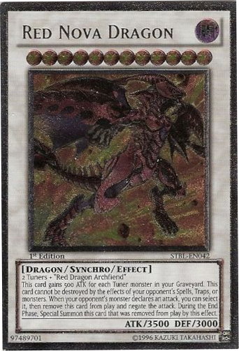 Red Nova Dragon [STBL-EN042] Ultimate Rare | L.A. Mood Comics and Games