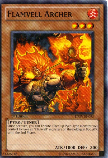 Flamvell Archer [DREV-EN095] Common | L.A. Mood Comics and Games