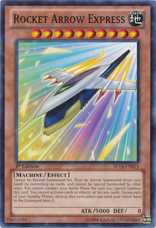 Rocket Arrow Express [SP14-EN015] Starfoil Rare | L.A. Mood Comics and Games