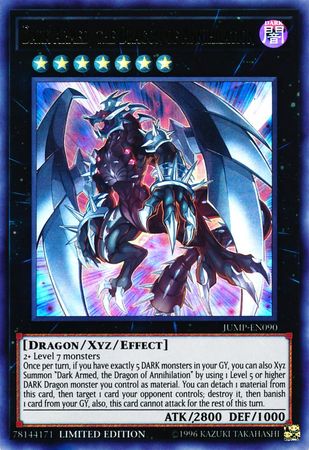 Dark Armed, the Dragon of Annihilation [JUMP-EN090] Ultra Rare | L.A. Mood Comics and Games