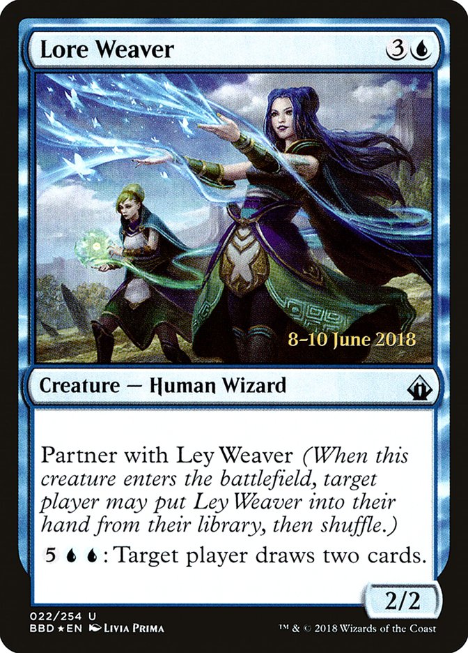 Lore Weaver [Battlebond Prerelease Promos] | L.A. Mood Comics and Games