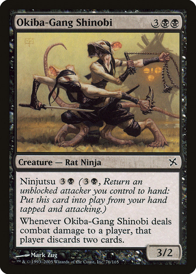 Okiba-Gang Shinobi [Betrayers of Kamigawa] | L.A. Mood Comics and Games