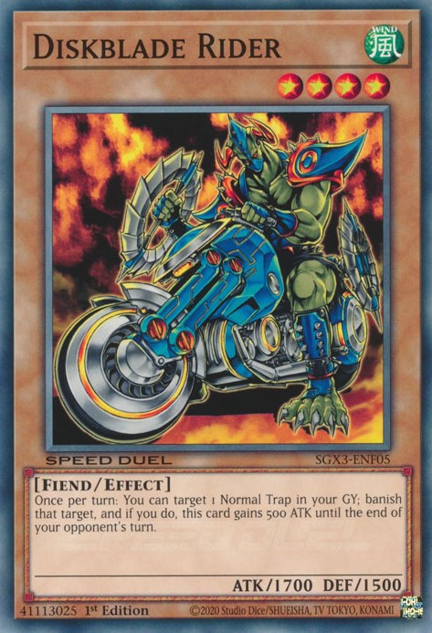 Diskblade Rider [SGX3-ENF05] Common | L.A. Mood Comics and Games