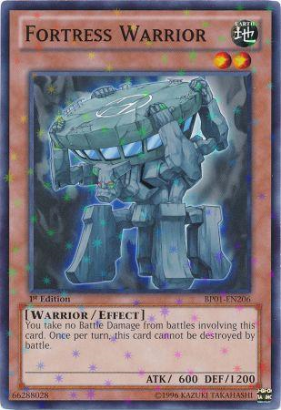 Fortress Warrior [BP01-EN206] Starfoil Rare | L.A. Mood Comics and Games