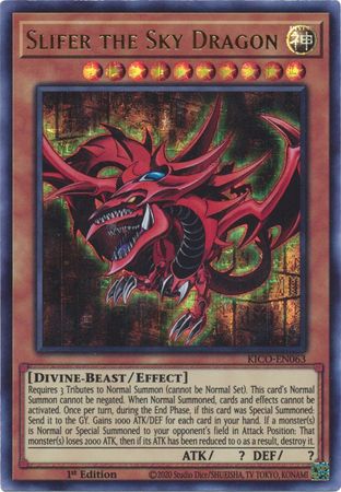 Slifer the Sky Dragon (Ultra Pharaoh's Rare) [KICO-EN063] Ultra Pharaoh's Rare | L.A. Mood Comics and Games