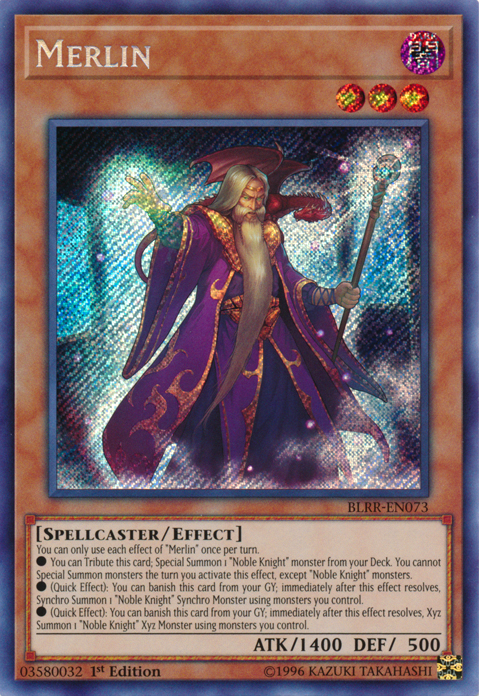 Merlin [BLRR-EN073] Secret Rare | L.A. Mood Comics and Games