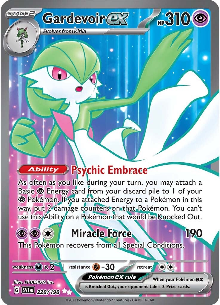 Gardevoir ex (228/198) [Scarlet & Violet: Base Set] | L.A. Mood Comics and Games