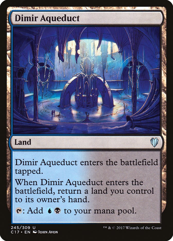 Dimir Aqueduct [Commander 2017] | L.A. Mood Comics and Games