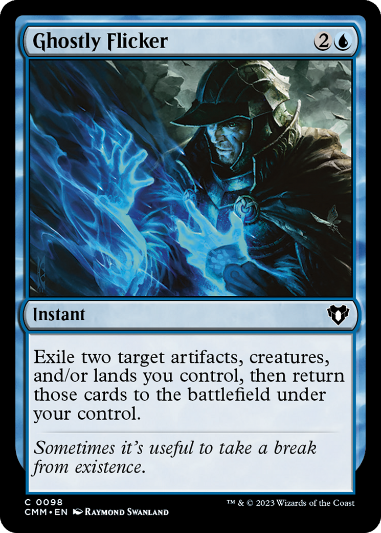 Ghostly Flicker [Commander Masters] | L.A. Mood Comics and Games