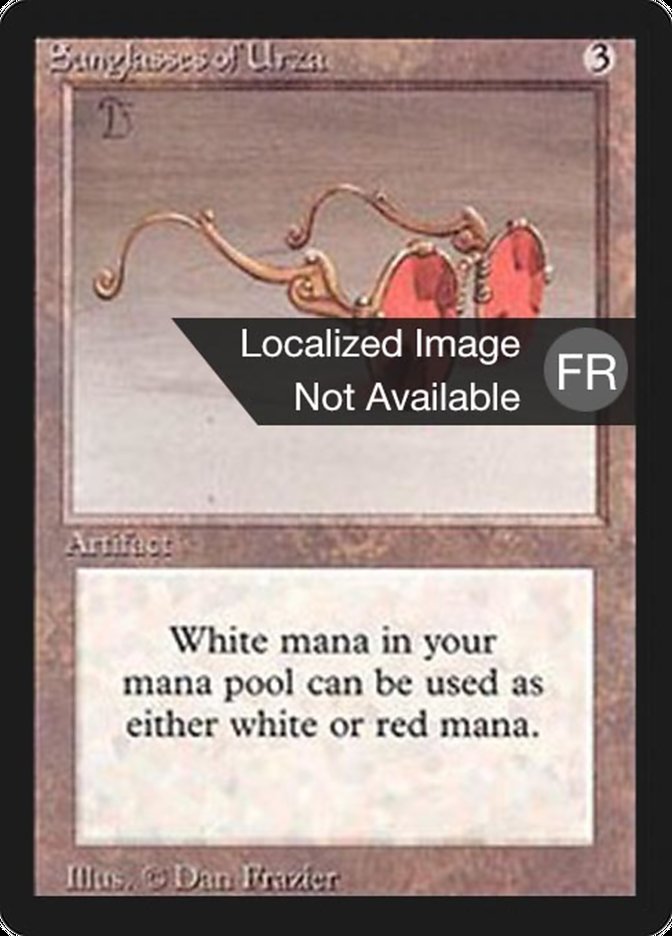 Sunglasses of Urza [Foreign Black Border] | L.A. Mood Comics and Games