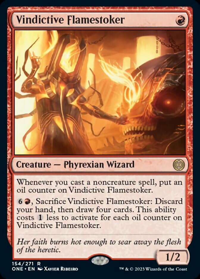 Vindictive Flamestoker [Phyrexia: All Will Be One] | L.A. Mood Comics and Games