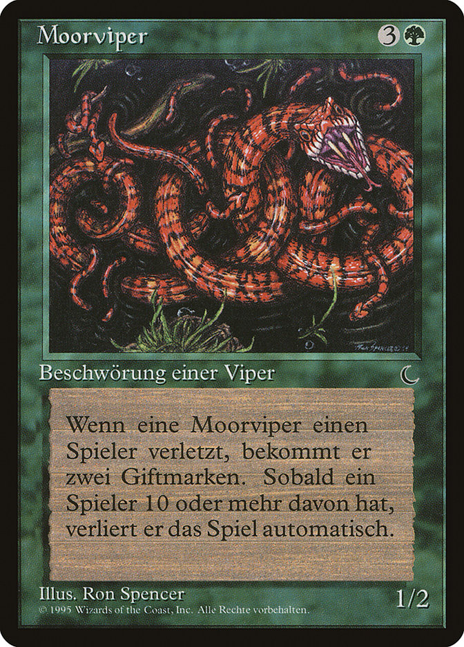 Marsh Viper (German) - "Moorviper" [Renaissance] | L.A. Mood Comics and Games