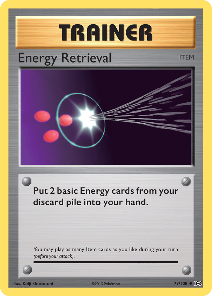 Energy Retrieval (77/108) [XY: Evolutions] | L.A. Mood Comics and Games