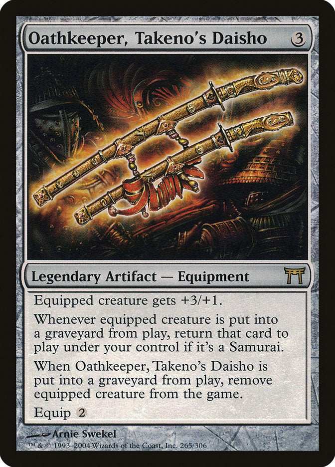 Oathkeeper, Takeno's Daisho [Champions of Kamigawa] | L.A. Mood Comics and Games