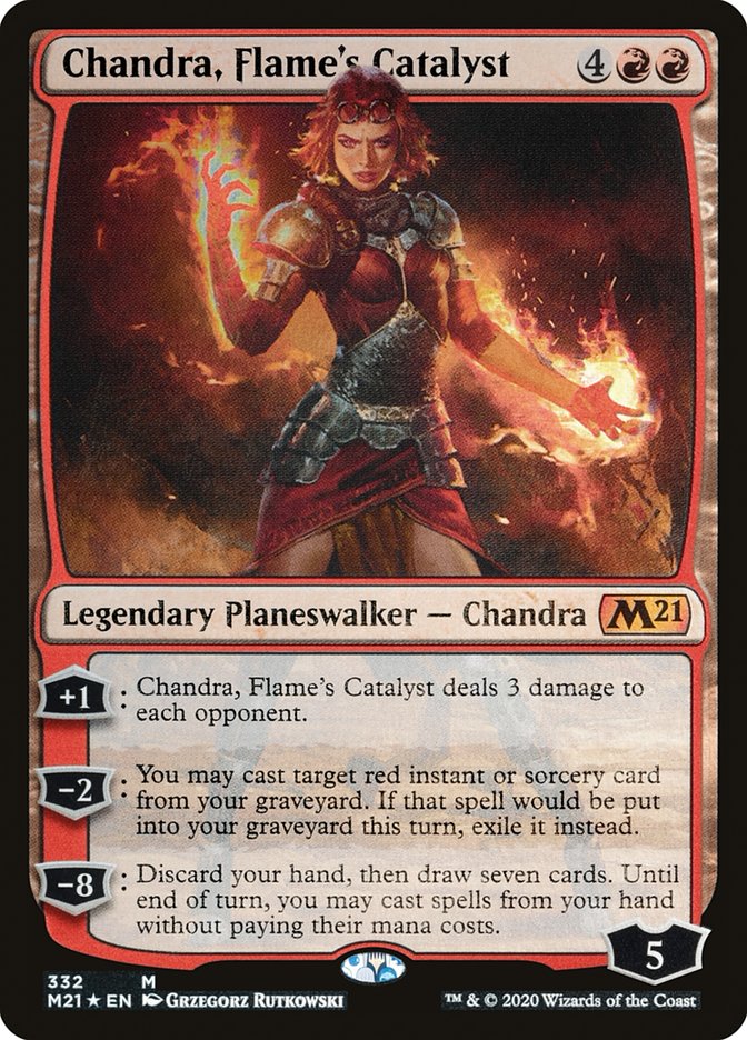 Chandra, Flame's Catalyst [Core Set 2021] | L.A. Mood Comics and Games
