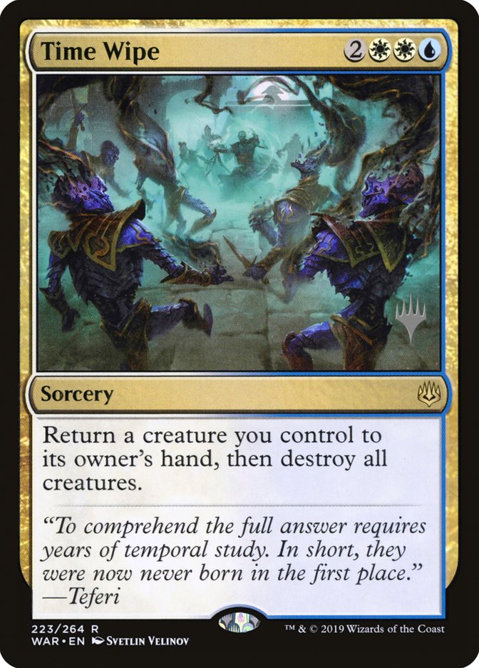 Time Wipe (Promo Pack) [War of the Spark Promos] | L.A. Mood Comics and Games