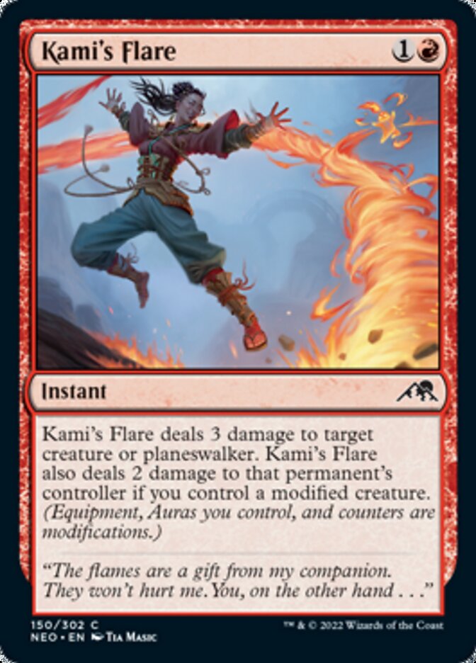 Kami's Flare [Kamigawa: Neon Dynasty] | L.A. Mood Comics and Games