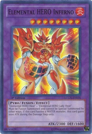 Elemental HERO Inferno [LCGX-EN076] Super Rare | L.A. Mood Comics and Games