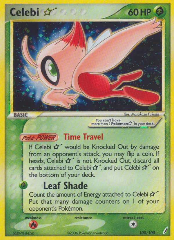 Celebi Star (100/100) [EX: Crystal Guardians] | L.A. Mood Comics and Games