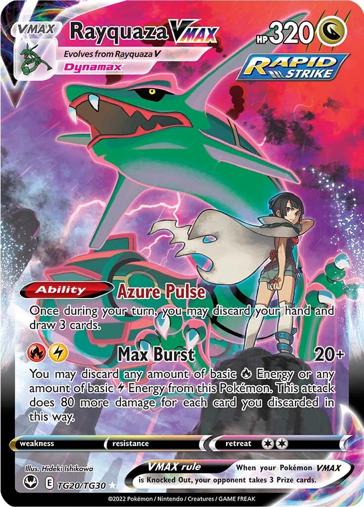 Rayquaza VMAX (TG20/TG30) [Sword & Shield: Silver Tempest] | L.A. Mood Comics and Games