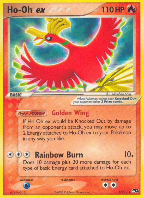 Ho-Oh ex (17/17) (Holo) [POP Series 3] | L.A. Mood Comics and Games