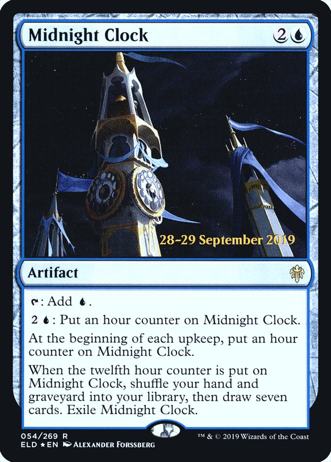 Midnight Clock [Throne of Eldraine Prerelease Promos] | L.A. Mood Comics and Games