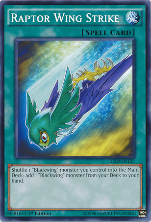 Raptor Wing Strike [LC5D-EN137] Common | L.A. Mood Comics and Games