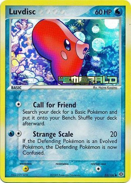 Luvdisc (53/106) (Stamped) [EX: Emerald] | L.A. Mood Comics and Games