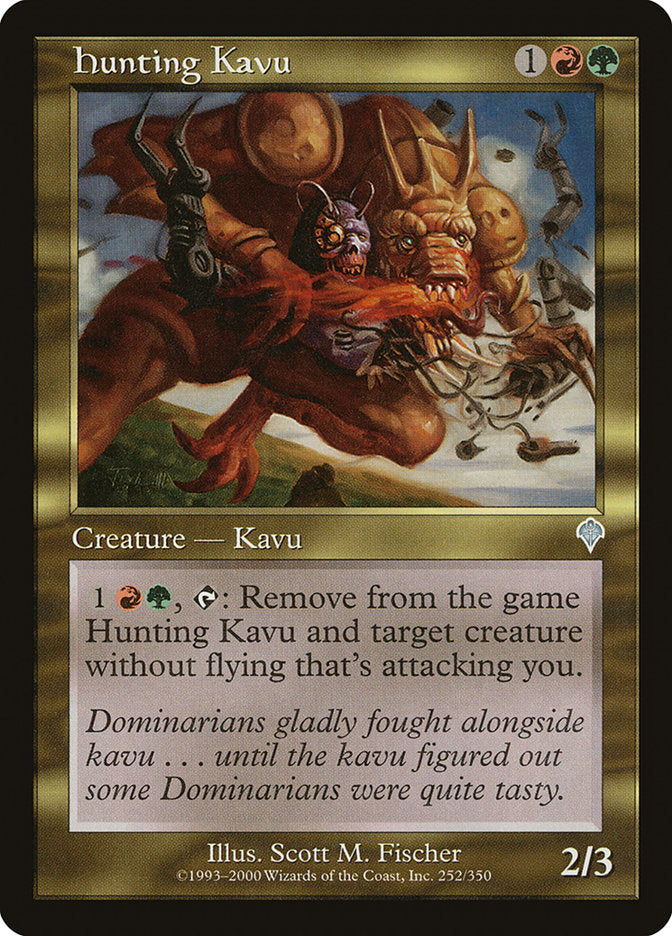 Hunting Kavu [Invasion] | L.A. Mood Comics and Games