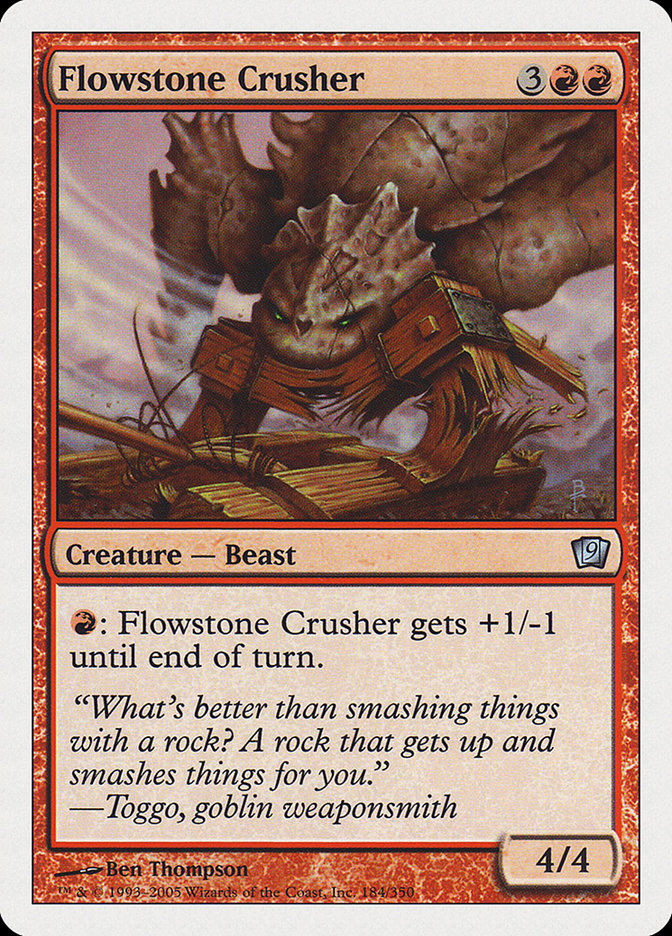 Flowstone Crusher [Ninth Edition] | L.A. Mood Comics and Games