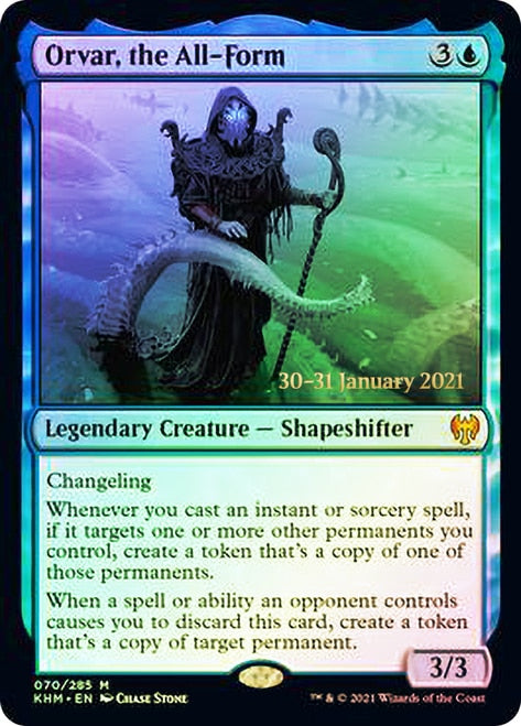 Orvar, the All-Form [Kaldheim Prerelease Promos] | L.A. Mood Comics and Games