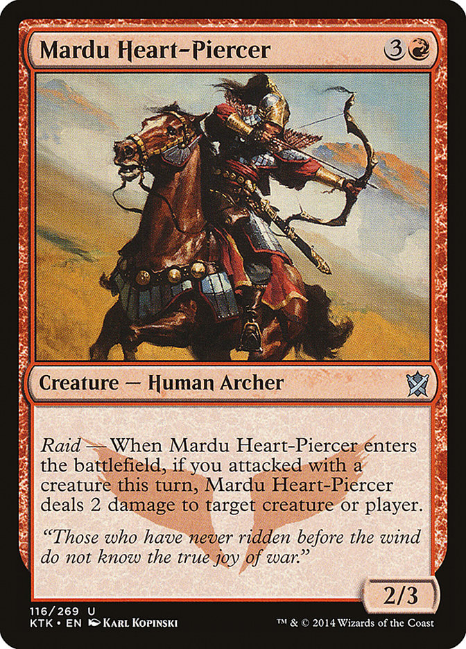 Mardu Heart-Piercer [Khans of Tarkir] | L.A. Mood Comics and Games