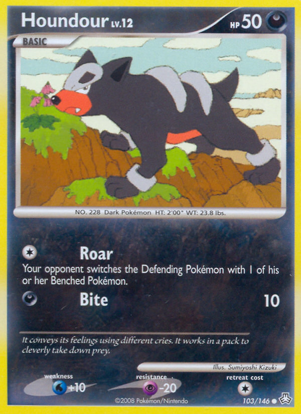 Houndour (103/146) [Diamond & Pearl: Legends Awakened] | L.A. Mood Comics and Games