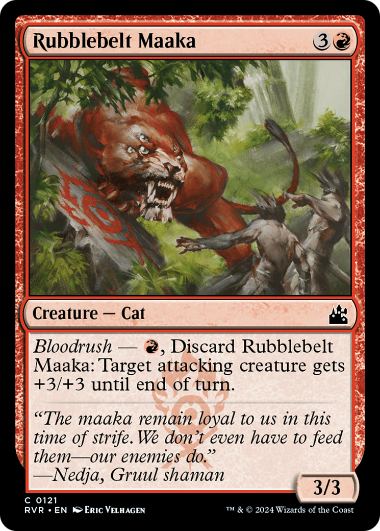 Rubblebelt Maaka [Ravnica Remastered] | L.A. Mood Comics and Games