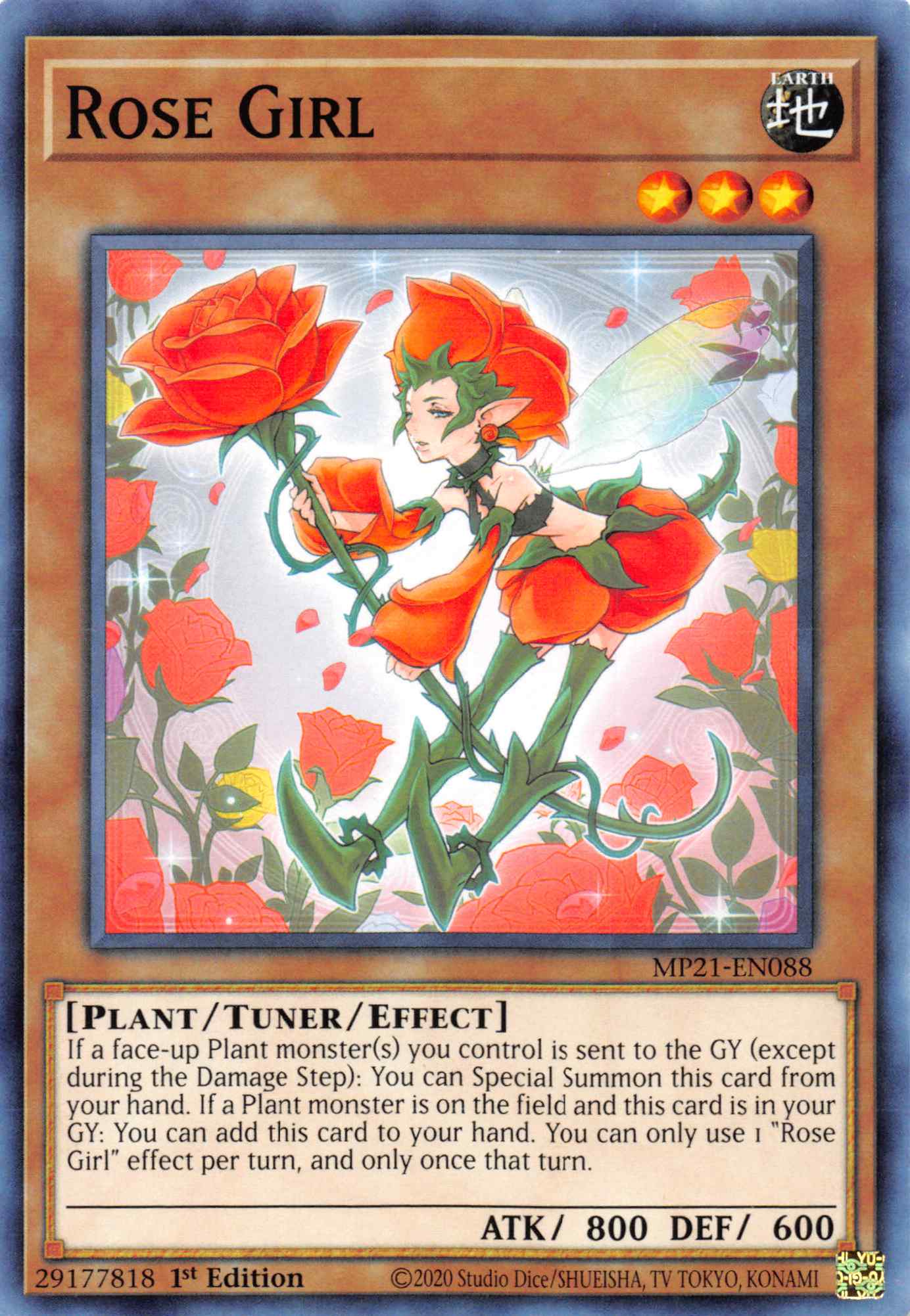 Rose Girl [MP21-EN088] Common | L.A. Mood Comics and Games