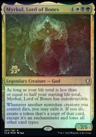 Myrkul, Lord of Bones [Commander Legends: Battle for Baldur's Gate Prerelease Promos] | L.A. Mood Comics and Games