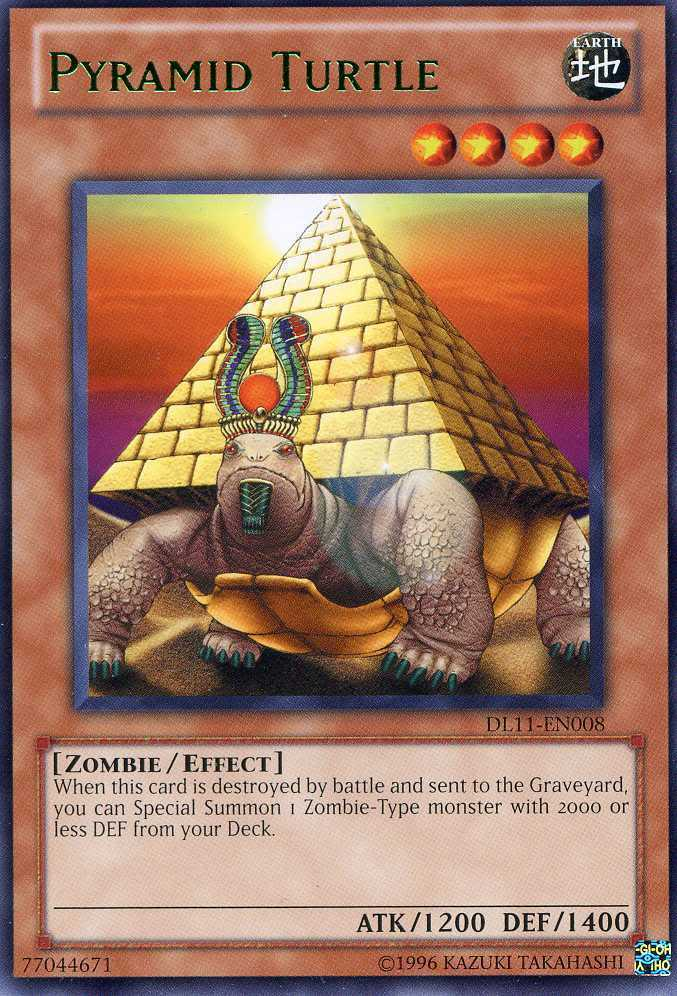 Pyramid Turtle (Green) [DL11-EN008] Rare | L.A. Mood Comics and Games