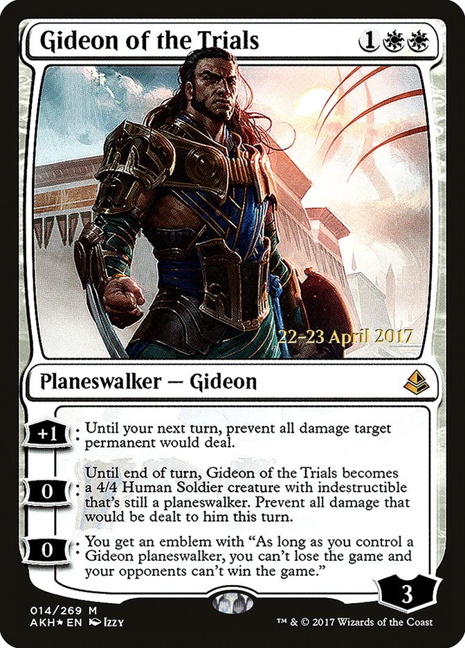 Gideon of the Trials [Amonkhet Prerelease Promos] | L.A. Mood Comics and Games