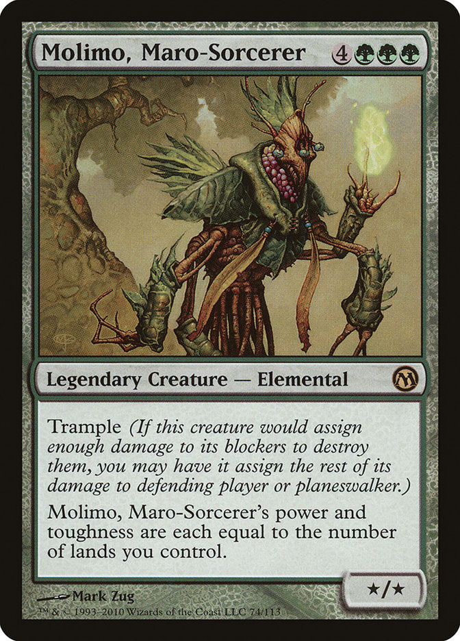 Molimo, Maro-Sorcerer [Duels of the Planeswalkers] | L.A. Mood Comics and Games