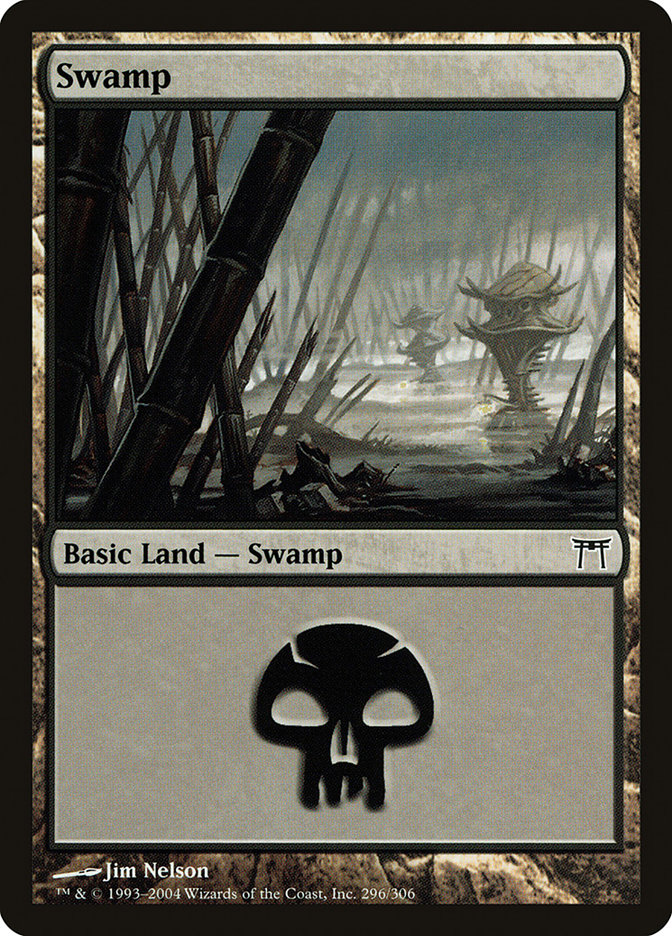 Swamp (296) [Champions of Kamigawa] | L.A. Mood Comics and Games